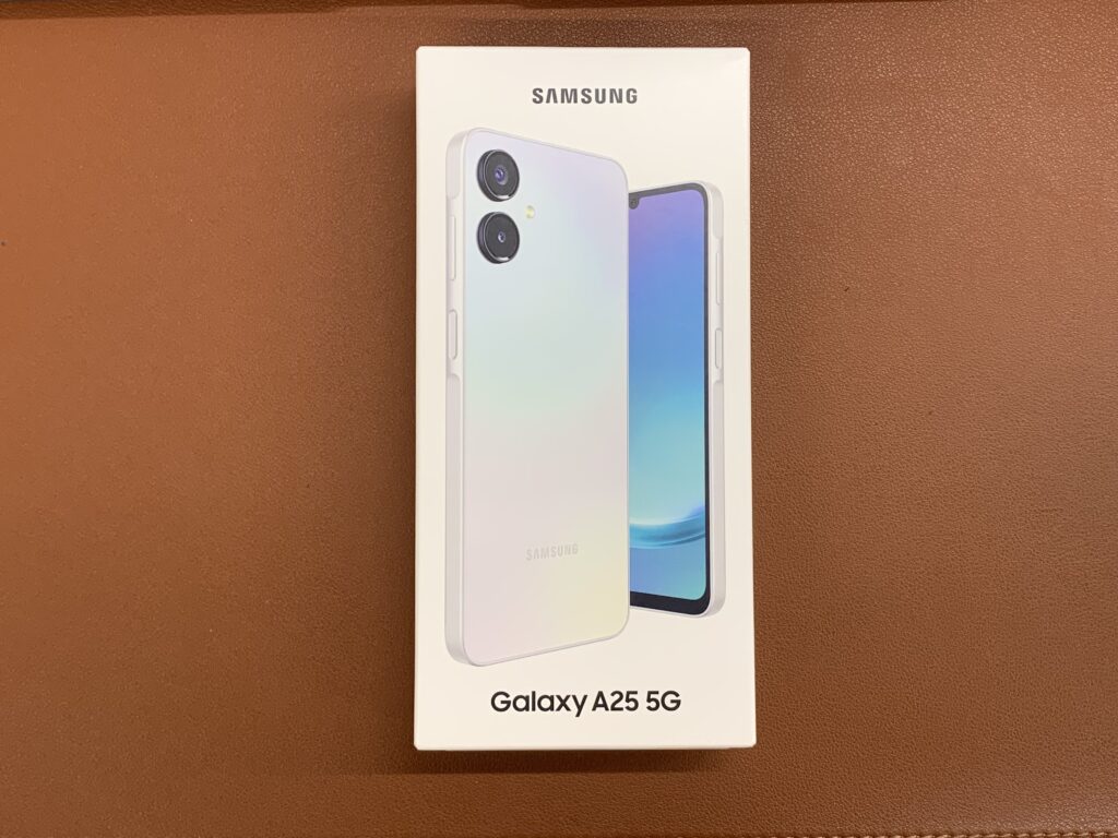 Samsung Galaxy A25 5G ライトブルー 未使用品 スマホ買取 渋谷区