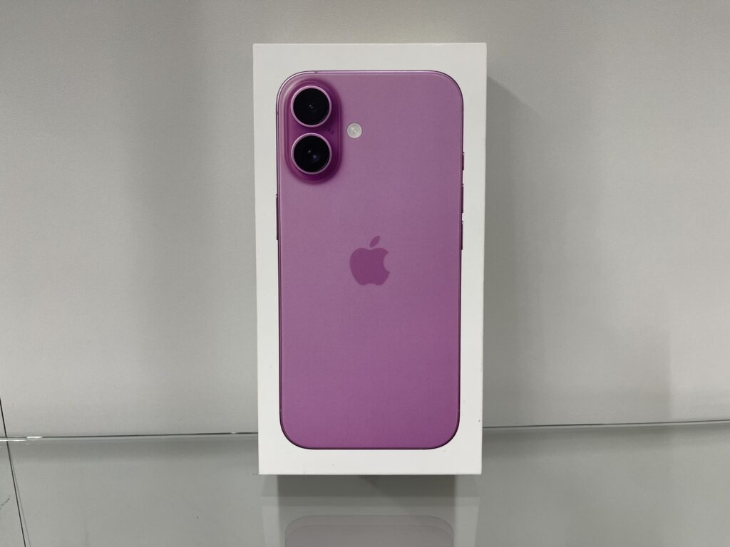 iPhone 16 128GB ピンク 中古品 スマホ買取 中野区