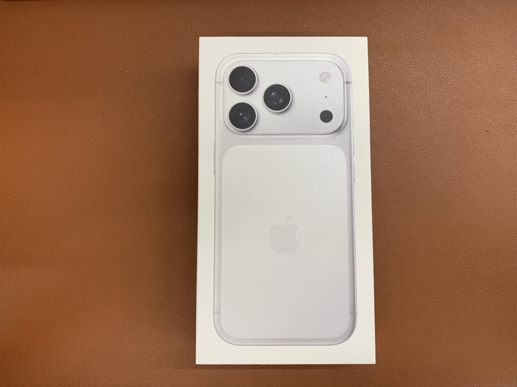 iPhone 17 Pro シルバー 512GB 未開封 スマホ買取 大田区