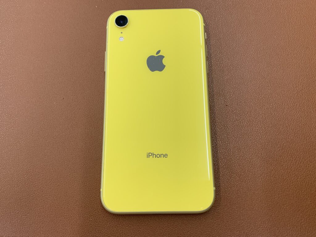 iPhone XR イエロー 128GB 中古品 スマホ買取 江東区