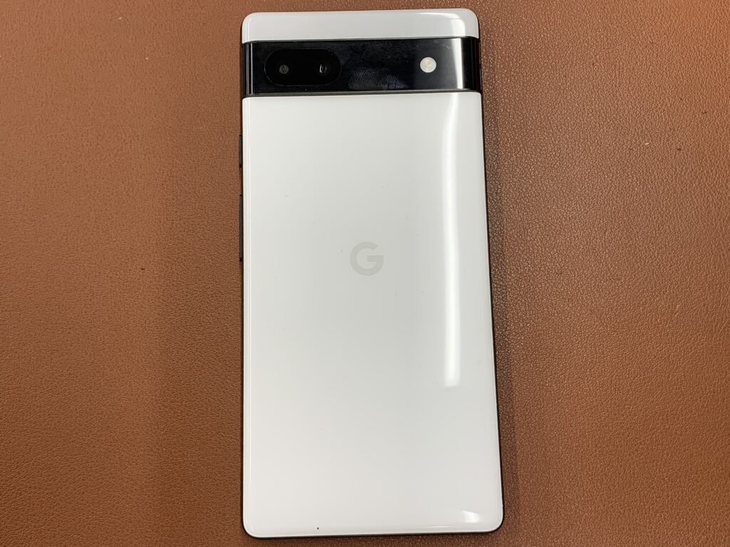 Google Pixel 6a ホワイト 128GB 中古品 スマホ買取 足立区