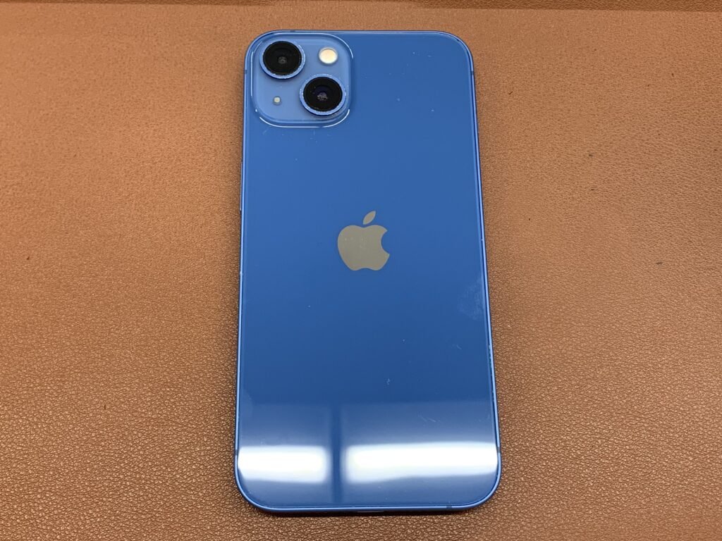 iPhone 13 ブルー 128GB 中古品 スマホ買取 杉並区