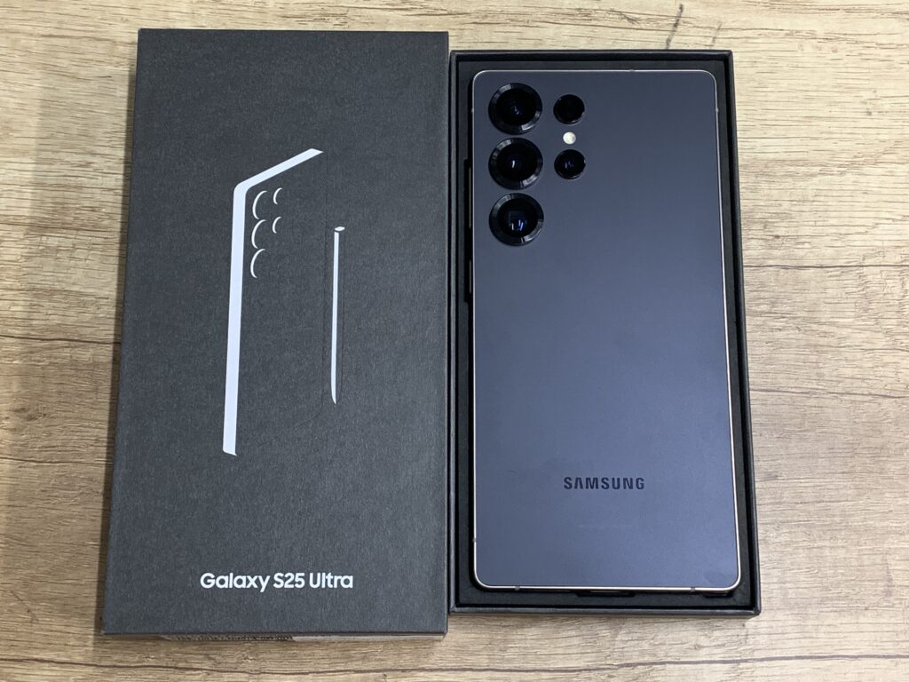 Galaxy S25 Ultra ブラック 512GB 中古品 スマホ買取 中央区