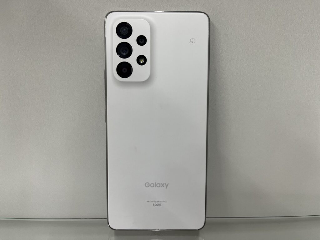 Galaxy A53 5G SC-53C ホワイト 中古品 スマホ買取 新宿歌舞伎町店 荒川区