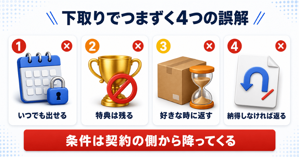 au下取りでつまずく4つの誤解