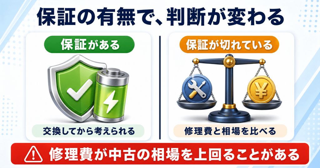 AirPodsの修理・交換と売却のどちらを選ぶかの分かれ目