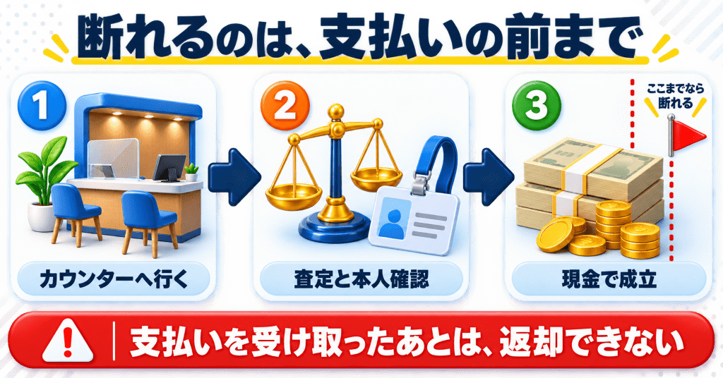 エディオンのiPhone買取当日の流れとキャンセルできる範囲