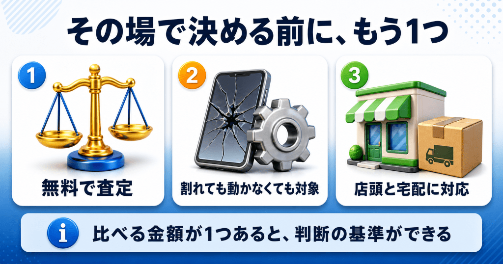 エディオンに持ち込む前に比べておきたいリンクサス買取
