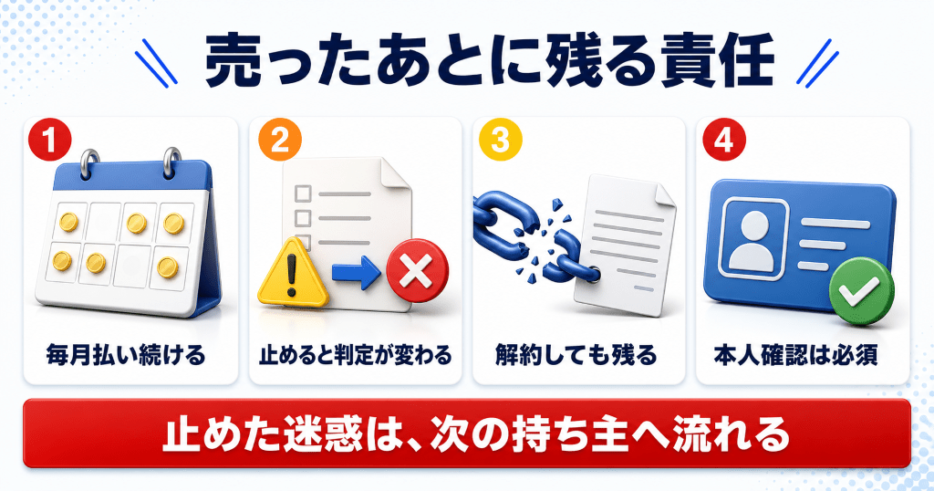 残債ありiPhoneを売ったあとに残る責任