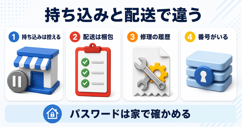 Apple Trade Inの準備は経路で変わる