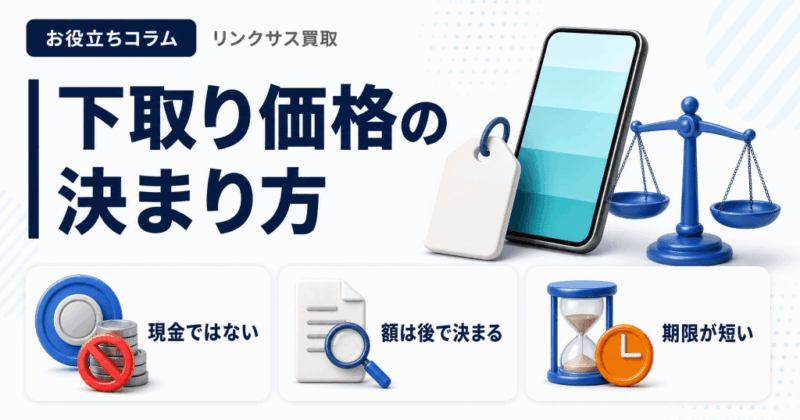 iPhone下取り価格の決まり方|4社で違う還元とキャンセル可否