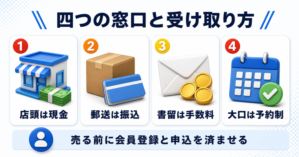 モバミ買取の早見表