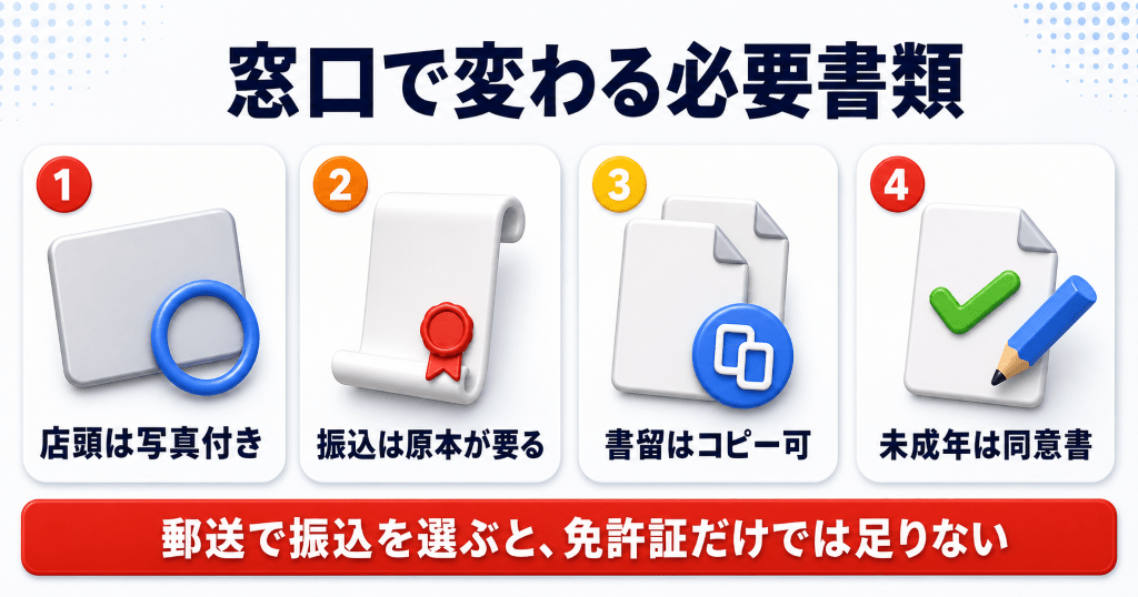 モバミで売れない端末と本人確認書類の条件