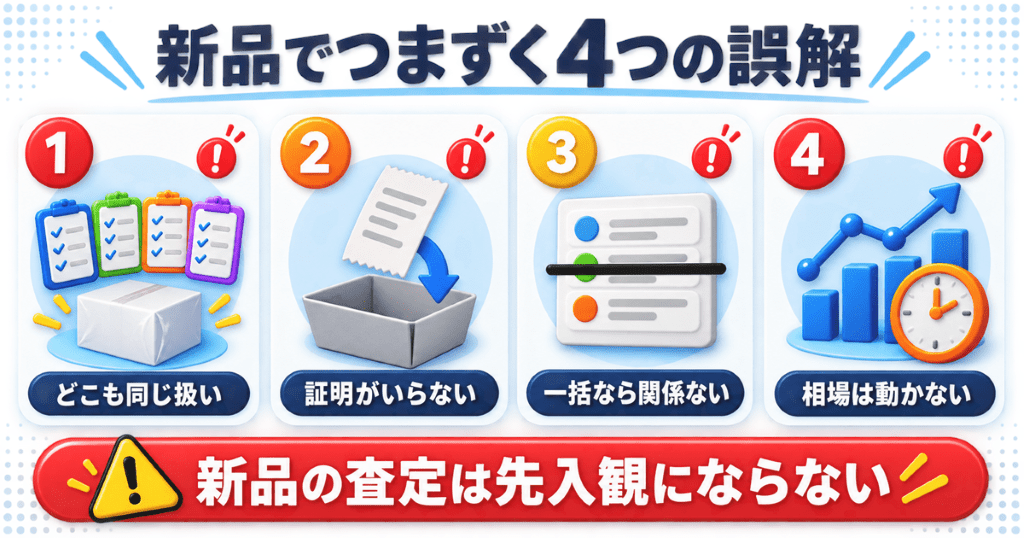 新品iPhone買取でつまずく4つの誤解