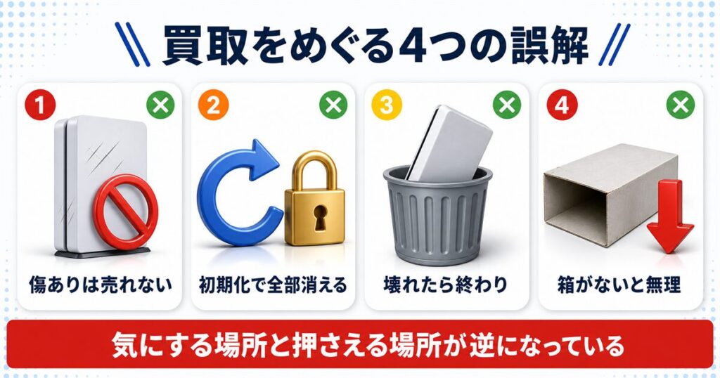 PS5買取をめぐる4つの誤解