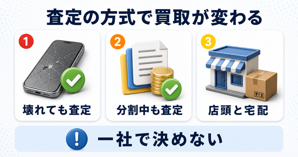 クイックと比べるスマホの査定ならリンクサス買取