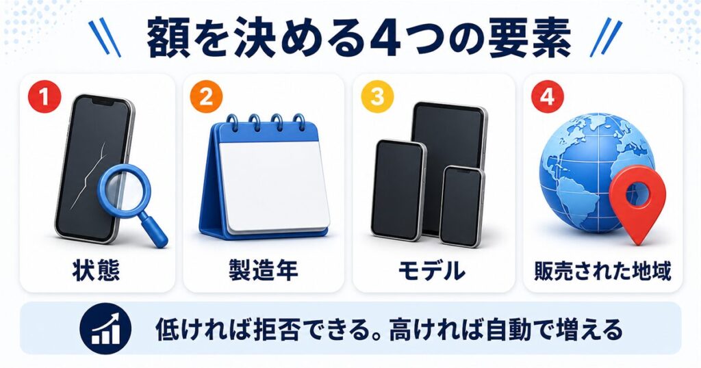Apple Trade Inで下取り額が後から変わる仕組み