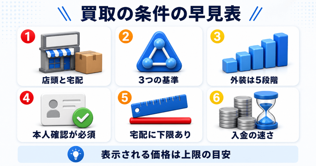ヤマダデンキのiPhone買取の早見表