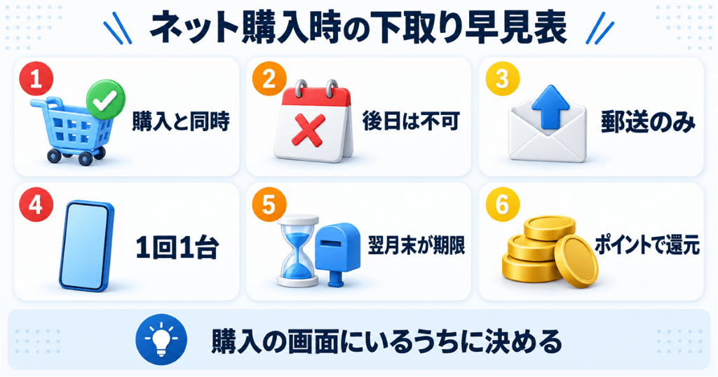 ahamo下取りプログラムの条件を一覧にした早見表