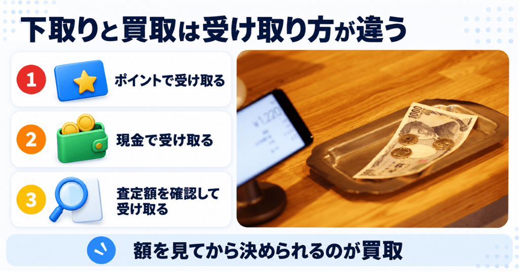 au下取りと買取の比べ方｜現金で受け取れるリンクサス買取