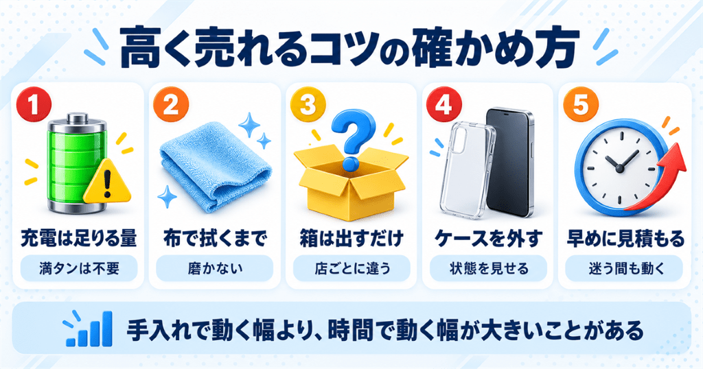 知恵袋で語られる高く売るコツを公式情報で確かめた5つのポイント