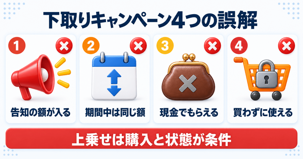 iPhone下取りキャンペーンでよくある4つの誤解