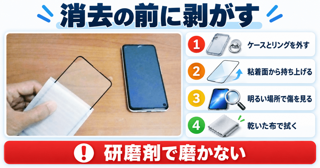 保護フィルムを剥がすタイミングと安全な外し方