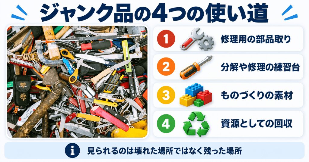 ジャンク品がなぜ売れるのか